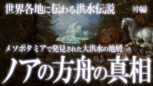 【中編】世界各地に伝わる大洪水伝説！ノアの方舟伝説の真相！